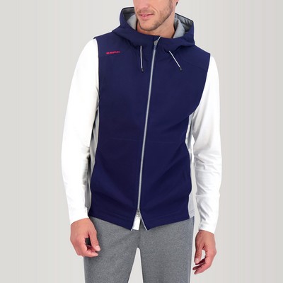 Zero Restriction Men's The Champ Full-Zip Hoodie Vest