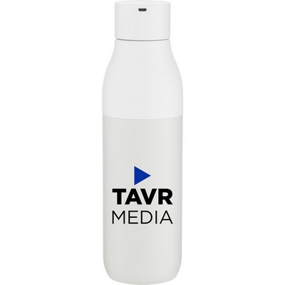 25 oz Larq Purevis Water Bottle (Granite White)