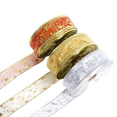 Christmas Tree Ribbon Christmas Decorations