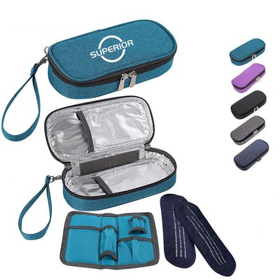 Large Capacity Insulin Cooler Travel Case