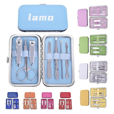 7 Pcs Manicure Set With Case