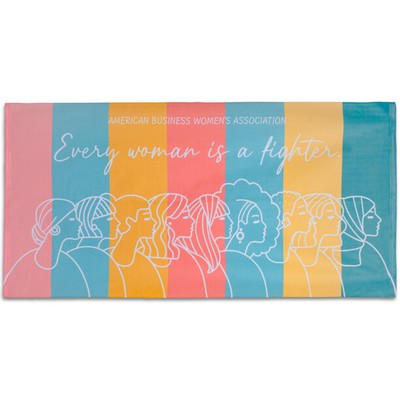 Full Color Premium Beach Towel - 30 X 60"