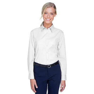 UltraClub Ladies' Whisper Twill