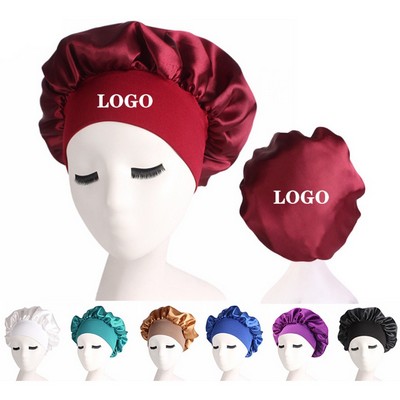 Satin Silk Hair Bonnet For Sleeping