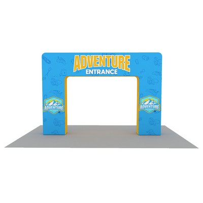 16' Wallbox Arch Fabric Display
