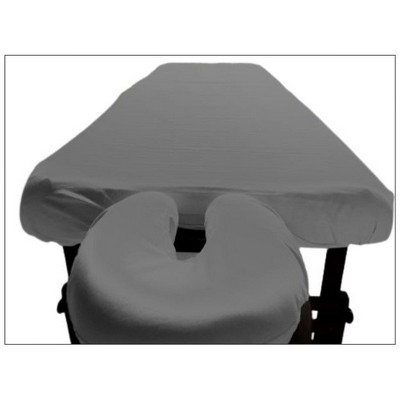 Spa Linen Gray Flat Sheets