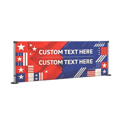 5' Tent Side Rail Digital w/ Frame Each (Single Sided)