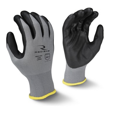 Radians® Nylon Shell Foam Nitrile Gripper Gloves