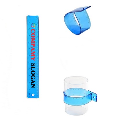 12" PVC Flexible Bendable Ruler