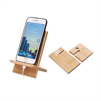Bamboo Wood Phone Stand