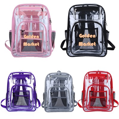 Heavy Clear Waterproof Backpack