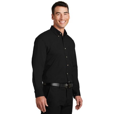 Port Authority® Long Sleeve Twill Shirt