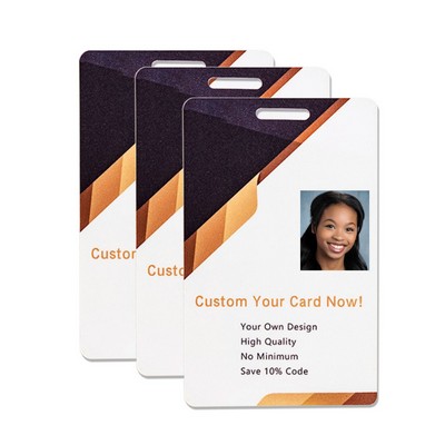 5.1" x 3.54" Custom Plastic Credential Cards