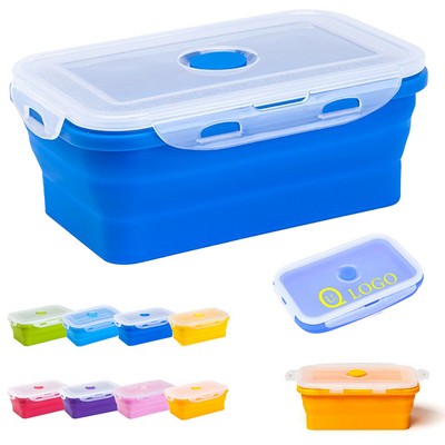 18 Oz Collapsible Silicone Lunch Box