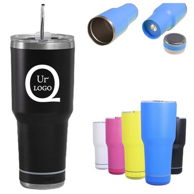 30Oz Tumbler With Speaker