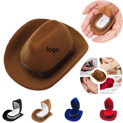 Cowboy Hat Jewelry Box