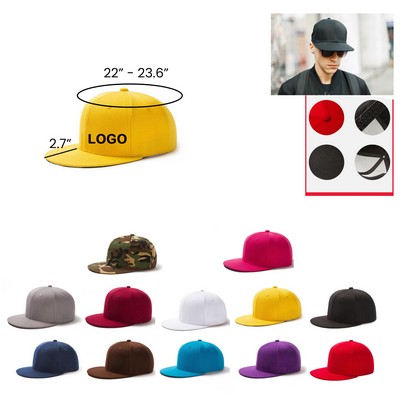 Colorfull Adjustable Street Dance Hip-Hop Hat