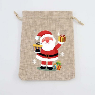 Christmas Drawstring Gift Bag