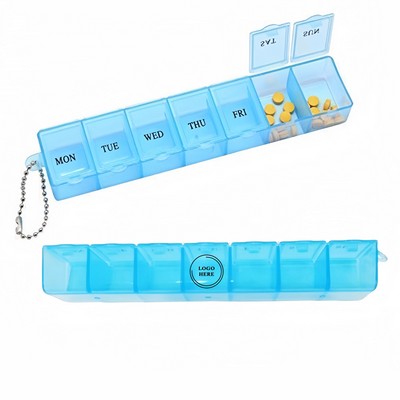 Weekly 7 Days Pill Organizer Case