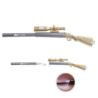 Rifle Gun Pen With Flashlight