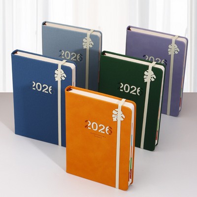 Daily Planner – Undated Planning Notebook with Hourly Schedule