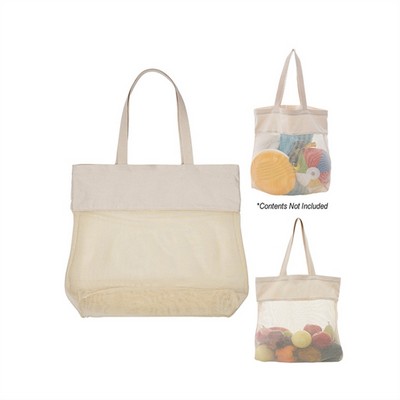 Cotton Market Tote Bag
