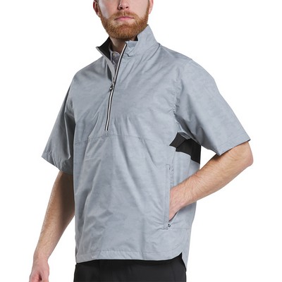 FootJoy Hydroknit X Short Sleeve Camo Rain Shirt
