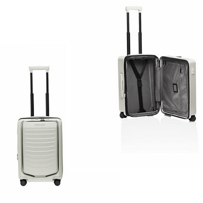Bric's Porsche Roadster By Bric's 21 Inch Expandable Spinner Luggage - White