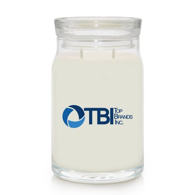 Yankee Candle Signature Large Jar Candle - Clean Cotton