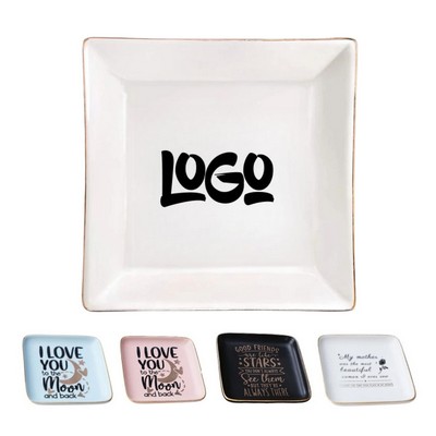 Custom Ceramic jewelry tray
