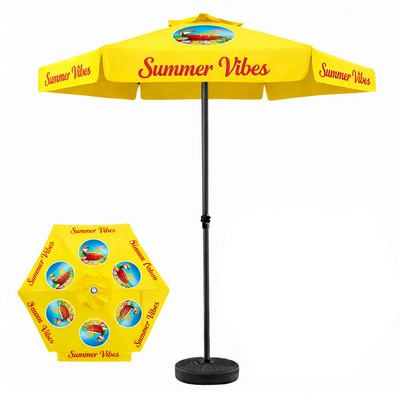 Heavy Duty Aluminum Market Umbrella