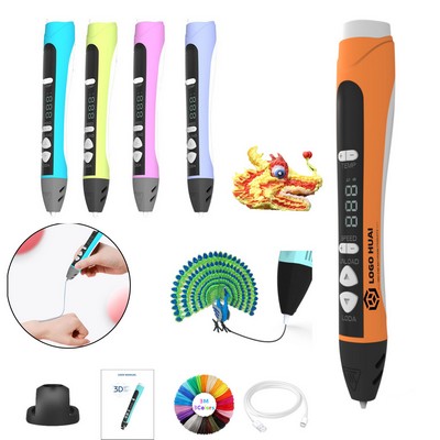 Low Temperature Kids 3D Smart Printing Pen
