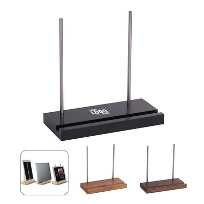 Wooden Record Holder