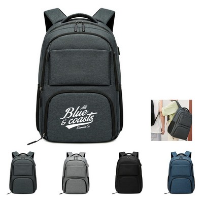 Large Capacity Travel Backpack with Usb Charging Port