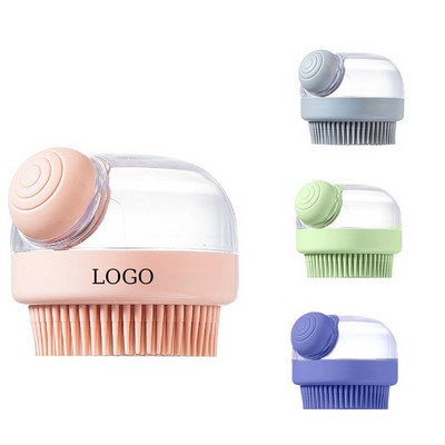 Portable Dog Bath Scrubber Brush