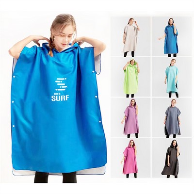 Surf Microfibre Poncho Changing Robe