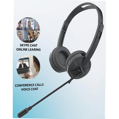 Billboard Mini Teleconference Headset w/Flexible Mic