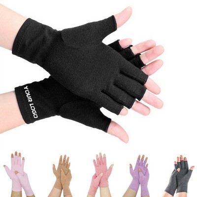 Fingerless Compression Gloves