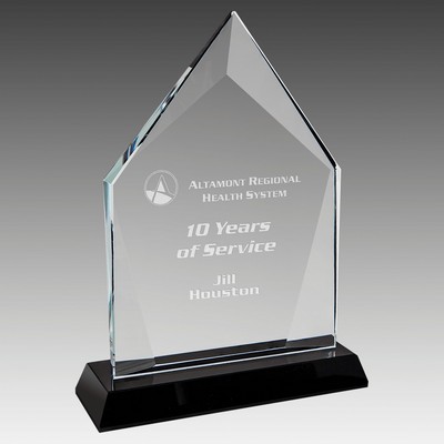 Diamond Halo Glass with Base