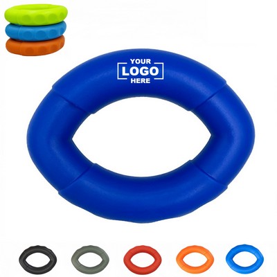 Olive Shape Silicone Hand Grip Strengthener Stress Relief