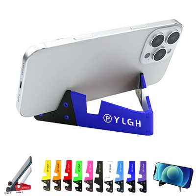 2 Stages Slots V-Shaped Foldable Phone Stand