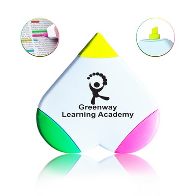 Heart Shape Highlighter Pen