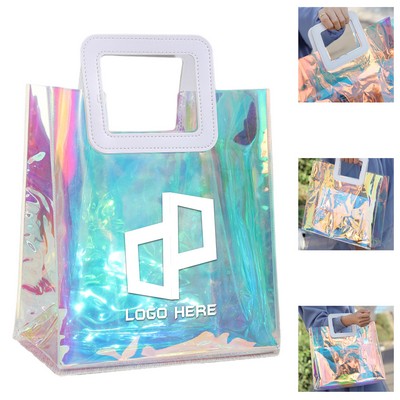 Clear Laser Bag W/ Square Handles