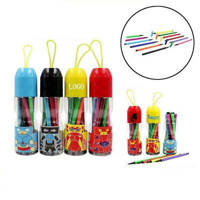 12 Pcs Highlighter Set