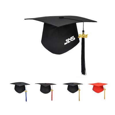Full-color Heat Transfer Graduation Cap with 2025 Tassel
