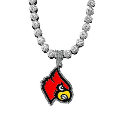 GEM Cuban Chain Men's Bling Baseball Pendant