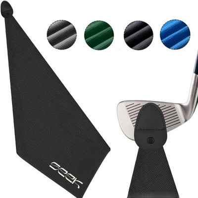 Magnetic Clip Golf Towel