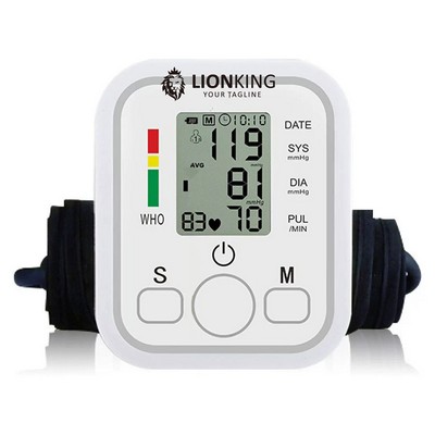 Arm Blood Pressure Monitor with Cuff