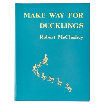 Make Way For Ducklings Leather Bound Book