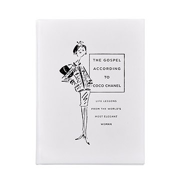 The Gospel According to Coco Chanel Leather Bound Book